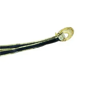VTG SIPRA GOLD BELT-VTG 80s Gold Metallic Leather Belt- SIPRA-S/M- FABULOUS 70 main image 4